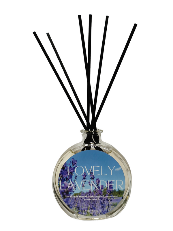 Lovely Lavender (100ml) - Sphere Clear Glass