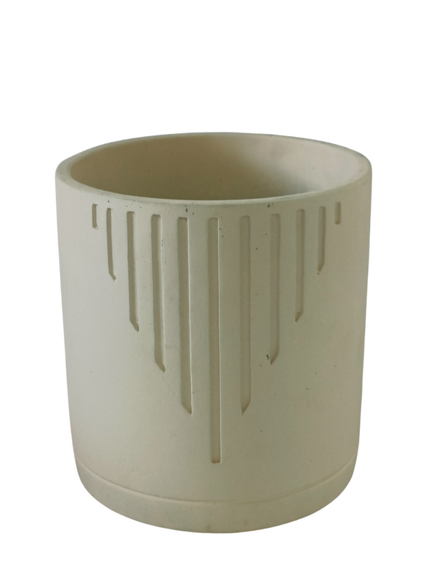 Carmen Design Pot (Milky)