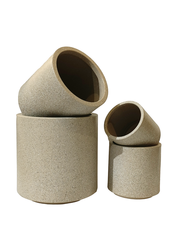 Terrazzo Pot Design (Cream)