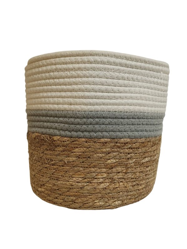 Bohemian / Scandi Straw Pots Design 2